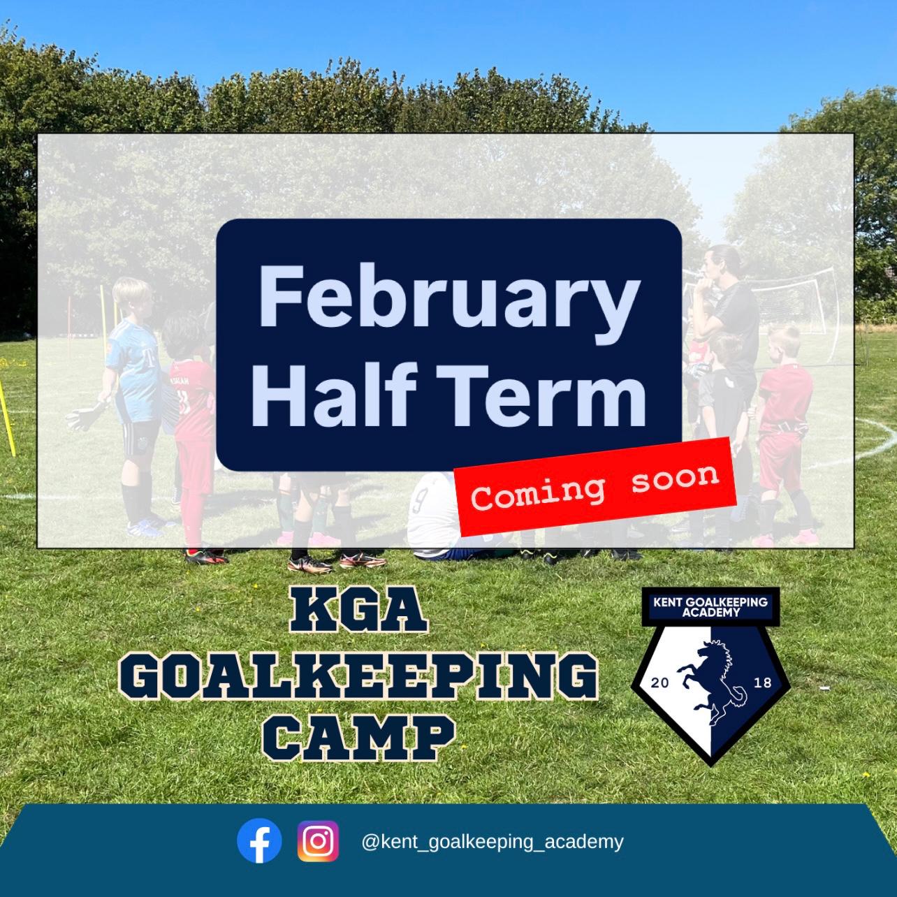 COMING SOON: KGA Feb Half Term 2026 Camp (2 DAY EVENT)