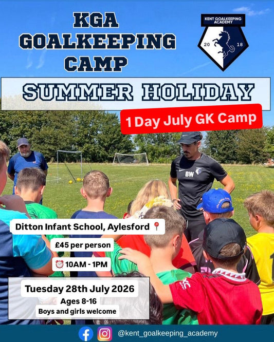 KGA Summer Holidays GK Camp - July Camp  (1 DAY EVENT)