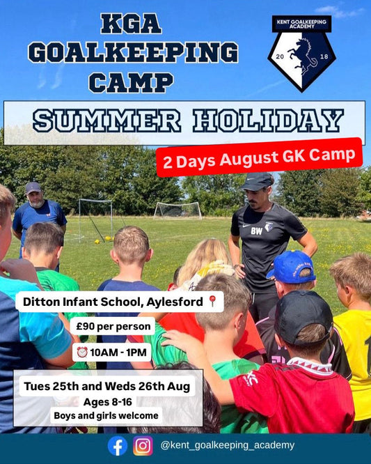 KGA Summer Holidays GK Camp - August Camp  (2 DAY EVENT)